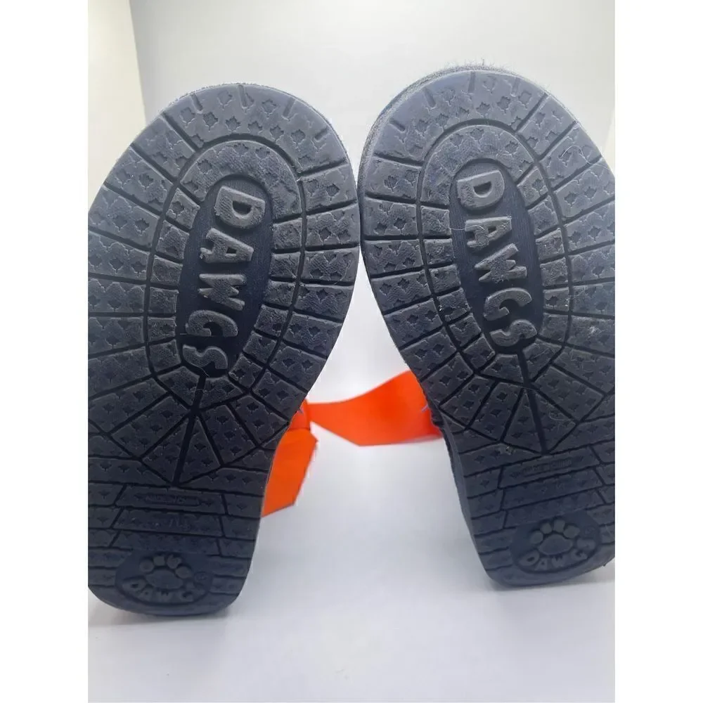 Denver Broncos bedazzled kids winter fuzzy boots size 3